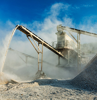 Complete crushing lines — from primary jaw to VSI, perfectly graded
